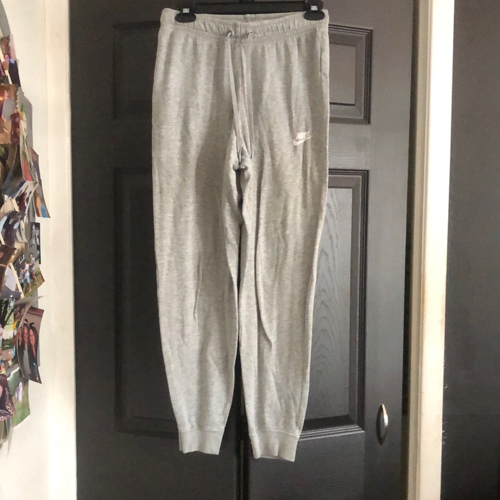 Womens gray Nike joggers